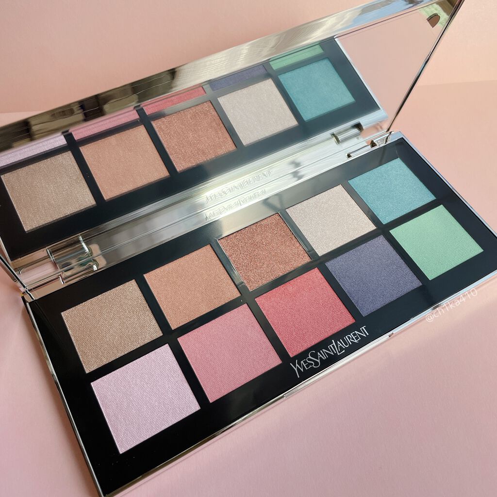 パレット ポップイン フレッシュ/YVES SAINT LAURENT BEAUTE/アイシャドウパレットを使ったクチコミ(2枚目)