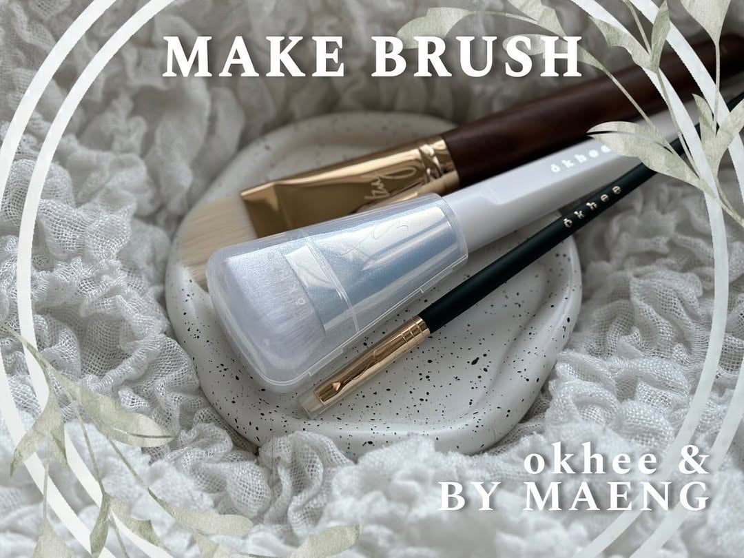 okhee 白玉ファンデーションブラシ/SOOA DOR/メイクブラシを使ったクチコミ(1枚目)