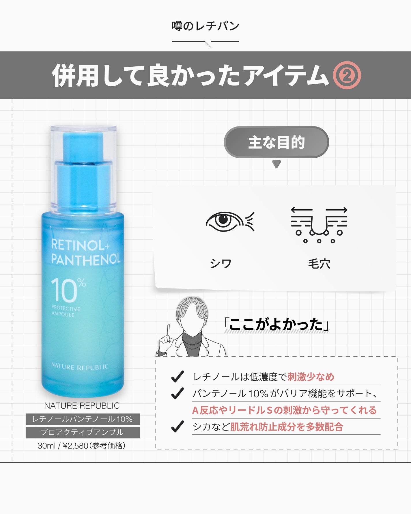 シカレチA エッセンス0.1/VT/美容液を使ったクチコミ(7枚目)