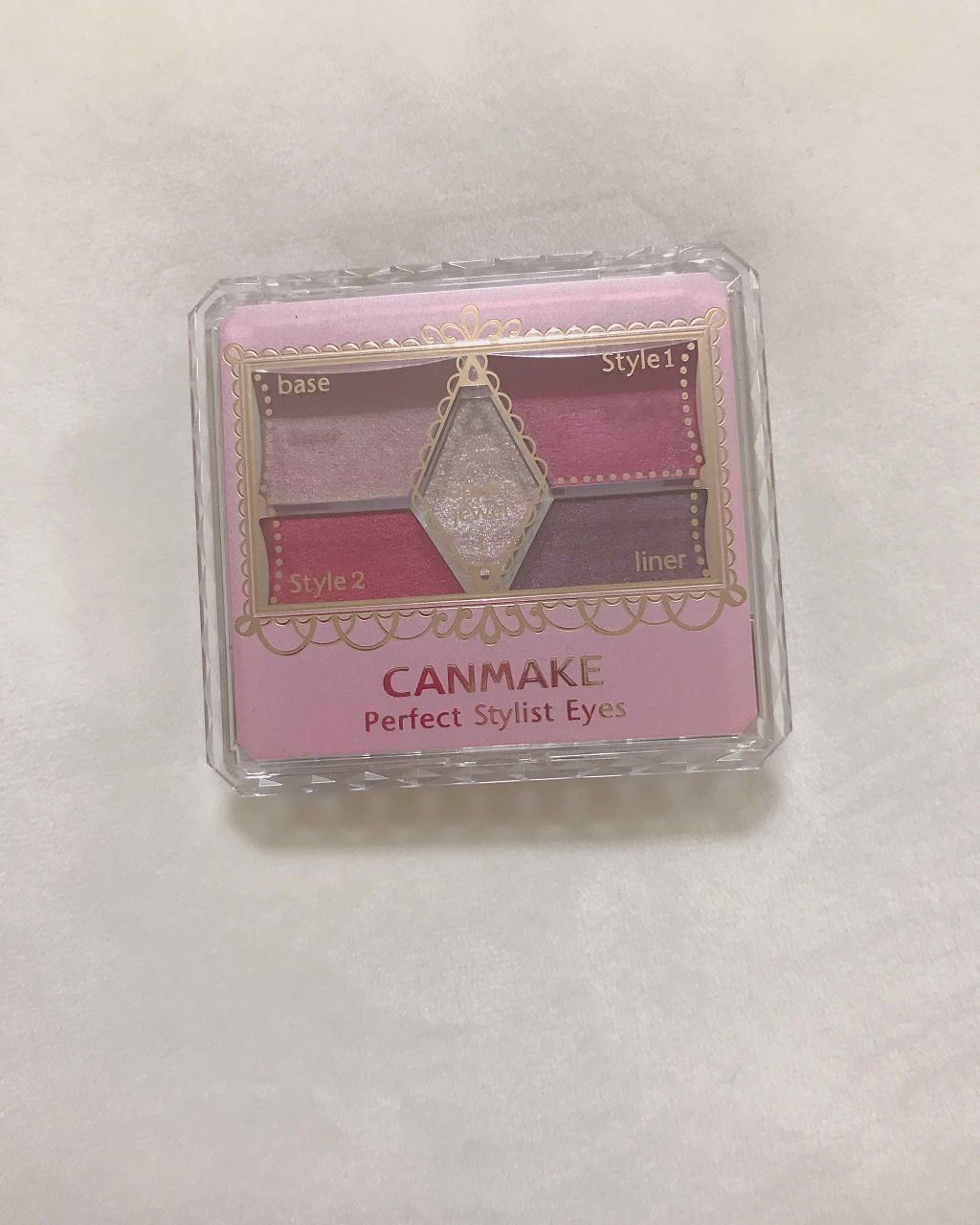 【旧品】パーフェクトスタイリストアイズ/キャンメイク/アイシャドウパレットを使ったクチコミ（1枚目）