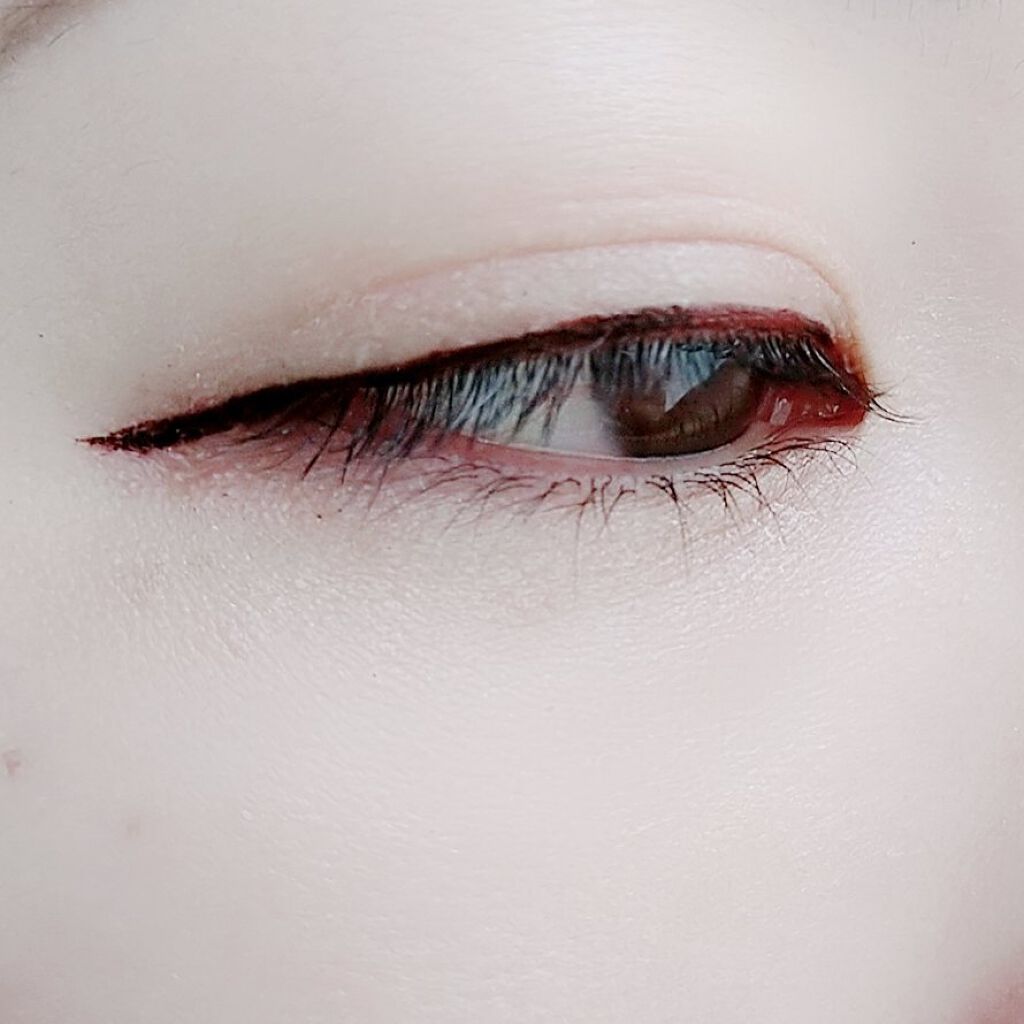 ラブ・ライナー リキッドアイライナー ブラウンニュアンスコレクション サングリアブラウン/ラブ・ライナー/リキッドアイライナーを使ったクチコミ（3枚目）