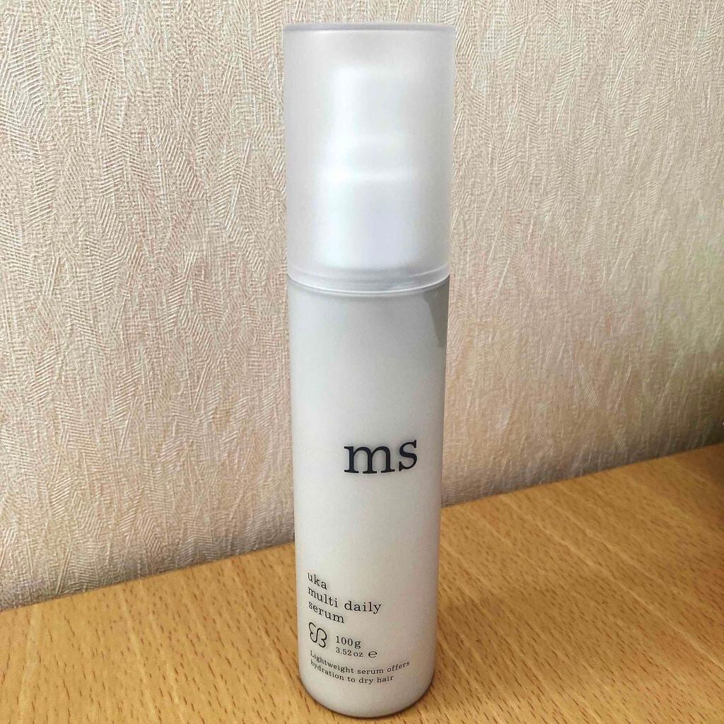 uka マルチデイリーセラム/uka/ヘアミルクを使ったクチコミ(1枚目)