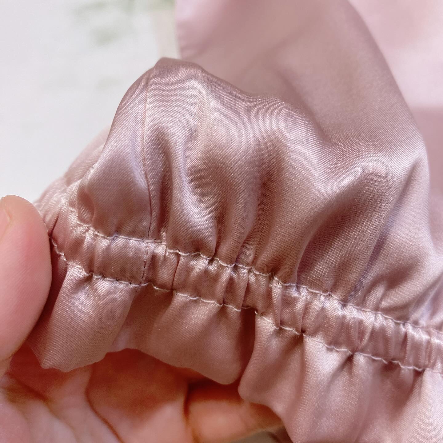 シルク ヘアキャップ ロングヘア用/SEAWIND/ヘアケアグッズを使ったクチコミ（3枚目）