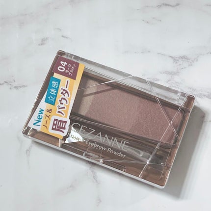 ノーズ&アイブロウパウダー/CEZANNE/パウダーアイブロウを使ったクチコミ(2枚目)