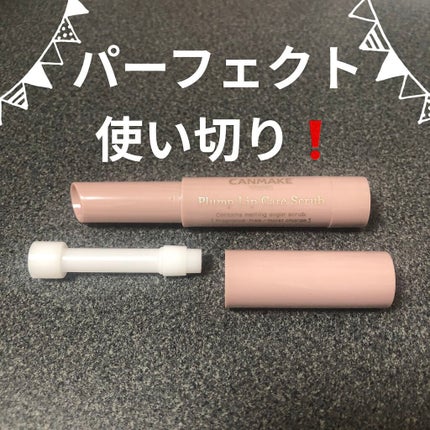 プランプリップケアスクラブ/キャンメイク/リップスクラブを使ったクチコミ(1枚目)