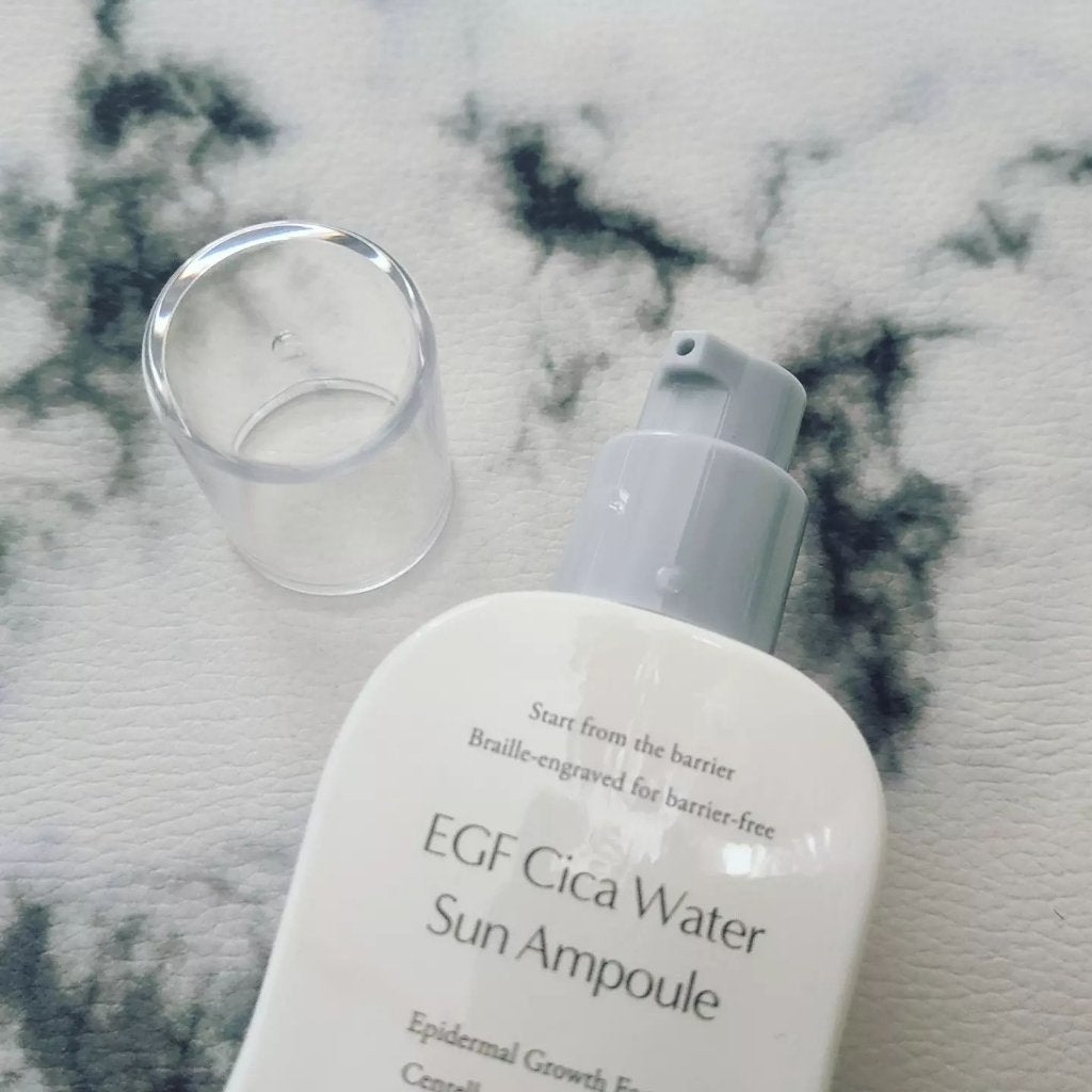 EGFシカウォーターサンアンプル/fromrier/日焼け止めローションを使ったクチコミ(2枚目)