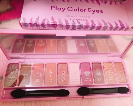 プレイカラー アイシャドウ/ETUDE/アイシャドウパレットを使ったクチコミ(2枚目)