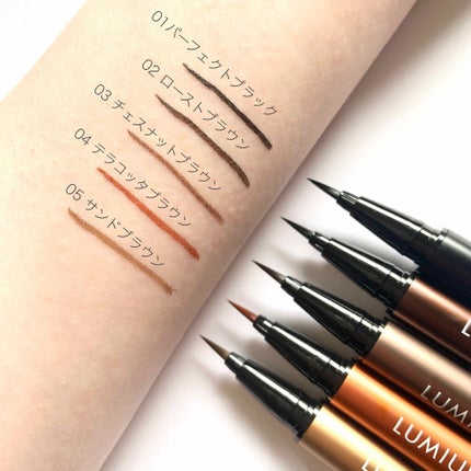 スキルレスライナー/LUMIURGLAS/リキッドアイライナーを使ったクチコミ(3枚目)