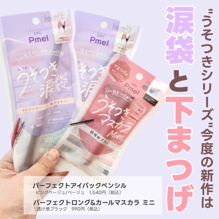 ピメル パーフェクトアイバッグペンシル/pdc/リキッドアイライナーを使ったクチコミ(2枚目)