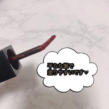 ルージュ ピュールクチュール ヴェルニ ヴィニルクリーム No.409 バーガンディバイブス/YVES SAINT LAURENT BEAUTE/口紅を使ったクチコミ（2枚目）