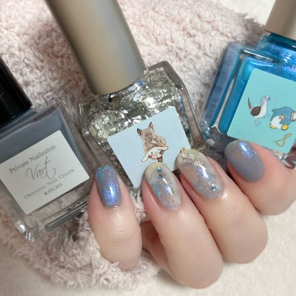 グロッシーコート/スキューズミー/オールインワンネイルを使ったクチコミ(1枚目)