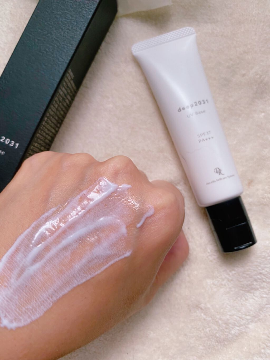 UVベース/deep2031/日焼け止めクリームを使ったクチコミ（3枚目）