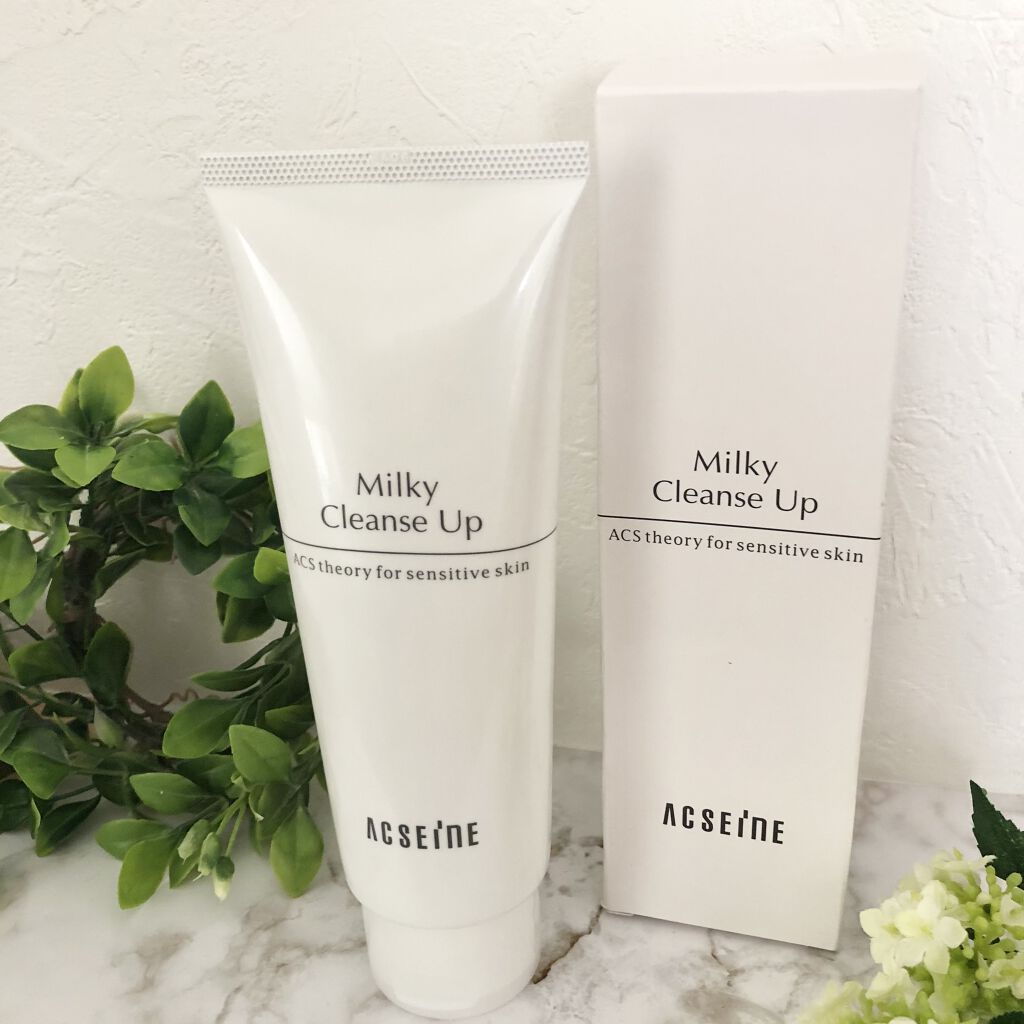 ミルキィ クレンズアップ/ACSEINE/ミルククレンジングを使ったクチコミ（3枚目）