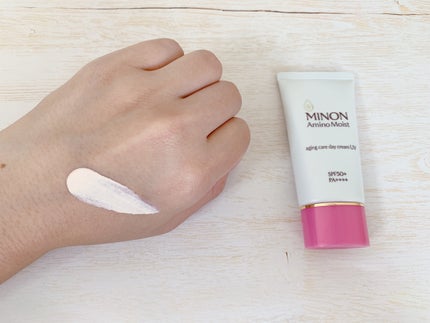 ミノン アミノモイスト エイジングケア デイクリームUV/ミノン/日焼け止めクリームを使ったクチコミ(7枚目)