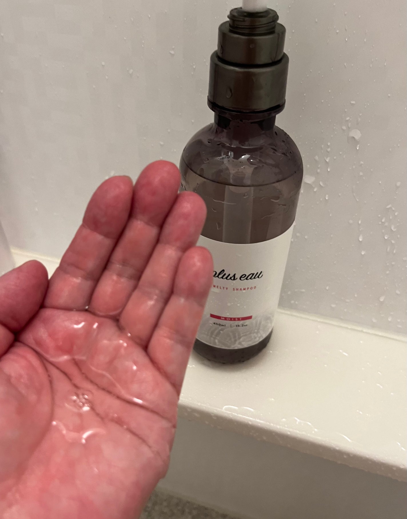 プリュスオー メルティシャンプー/メルティトリートメント/plus eau/市販シャンプーを使ったクチコミ(2枚目)