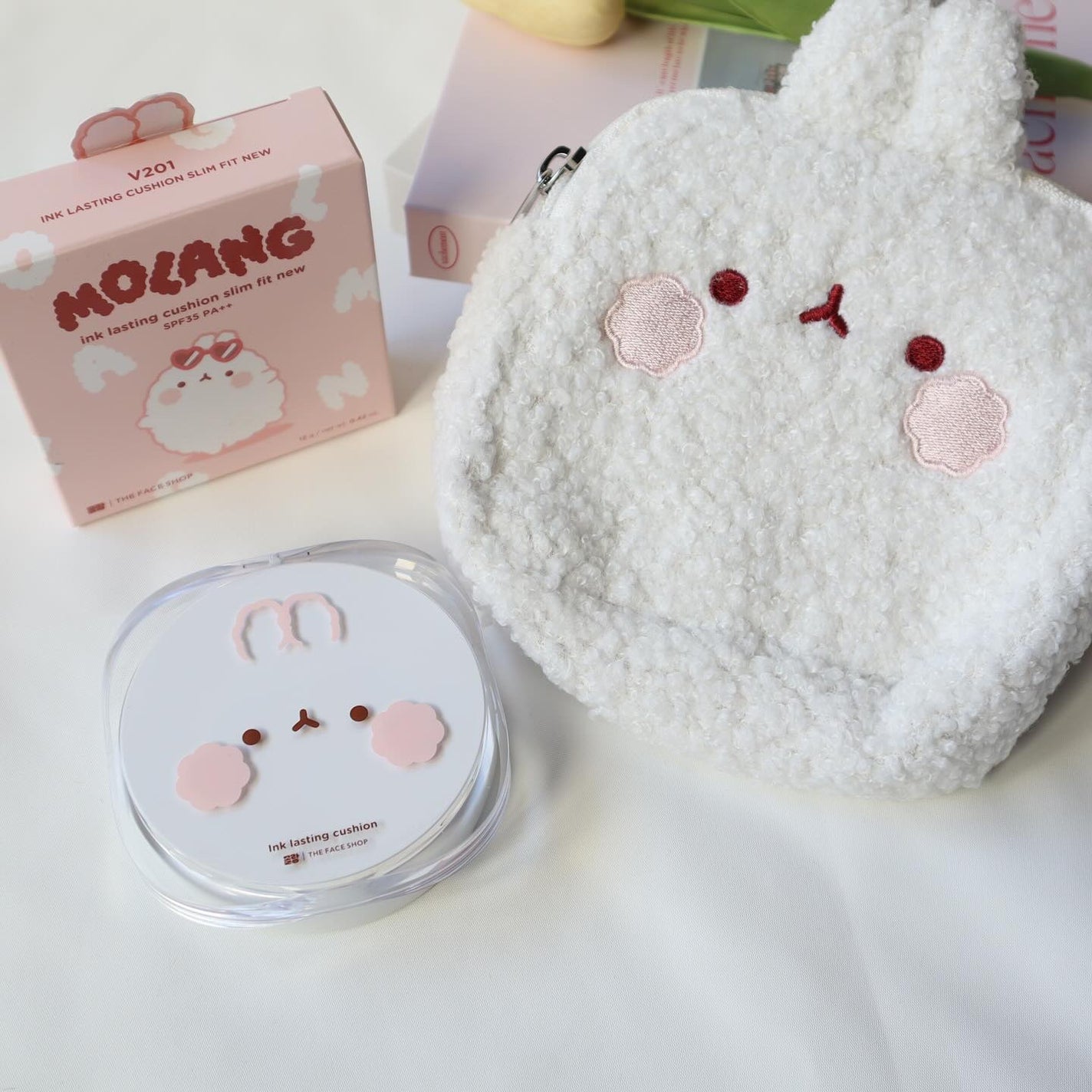 インクラスティングクッションファンデーション/THE FACE SHOP/クッションファンデーションを使ったクチコミ(1枚目)