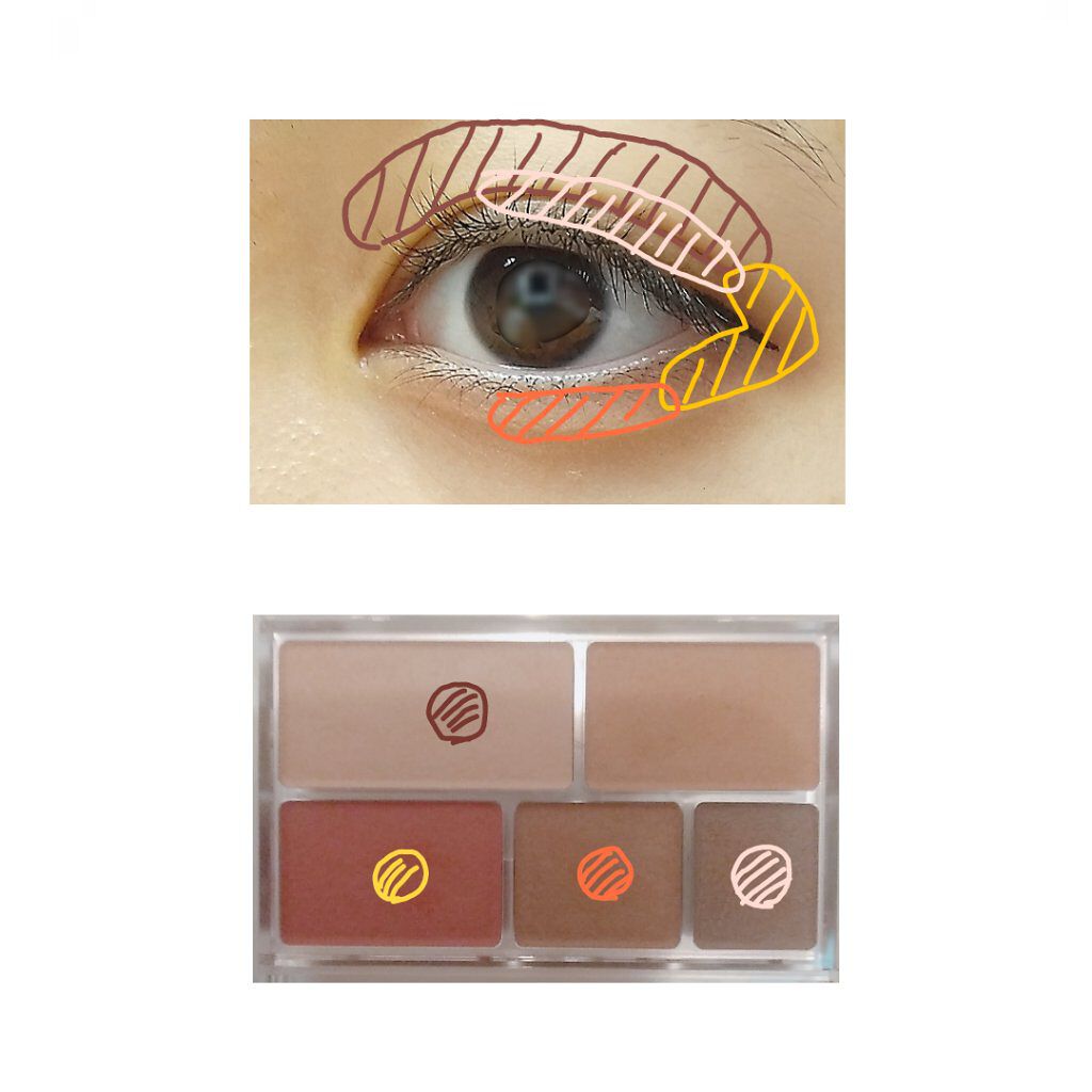 パーフェクトマルチアイズ/キャンメイク/アイシャドウパレットを使ったクチコミ（2枚目）