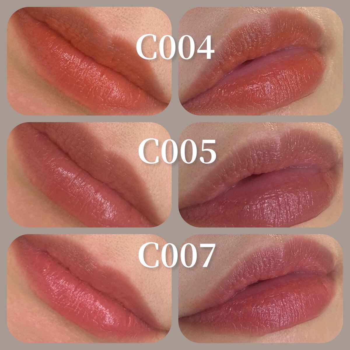 ラスティング フィニッシュ オイルモイスト ティント C C004/リンメル ロンドン/リップティントを使ったクチコミ（3枚目）