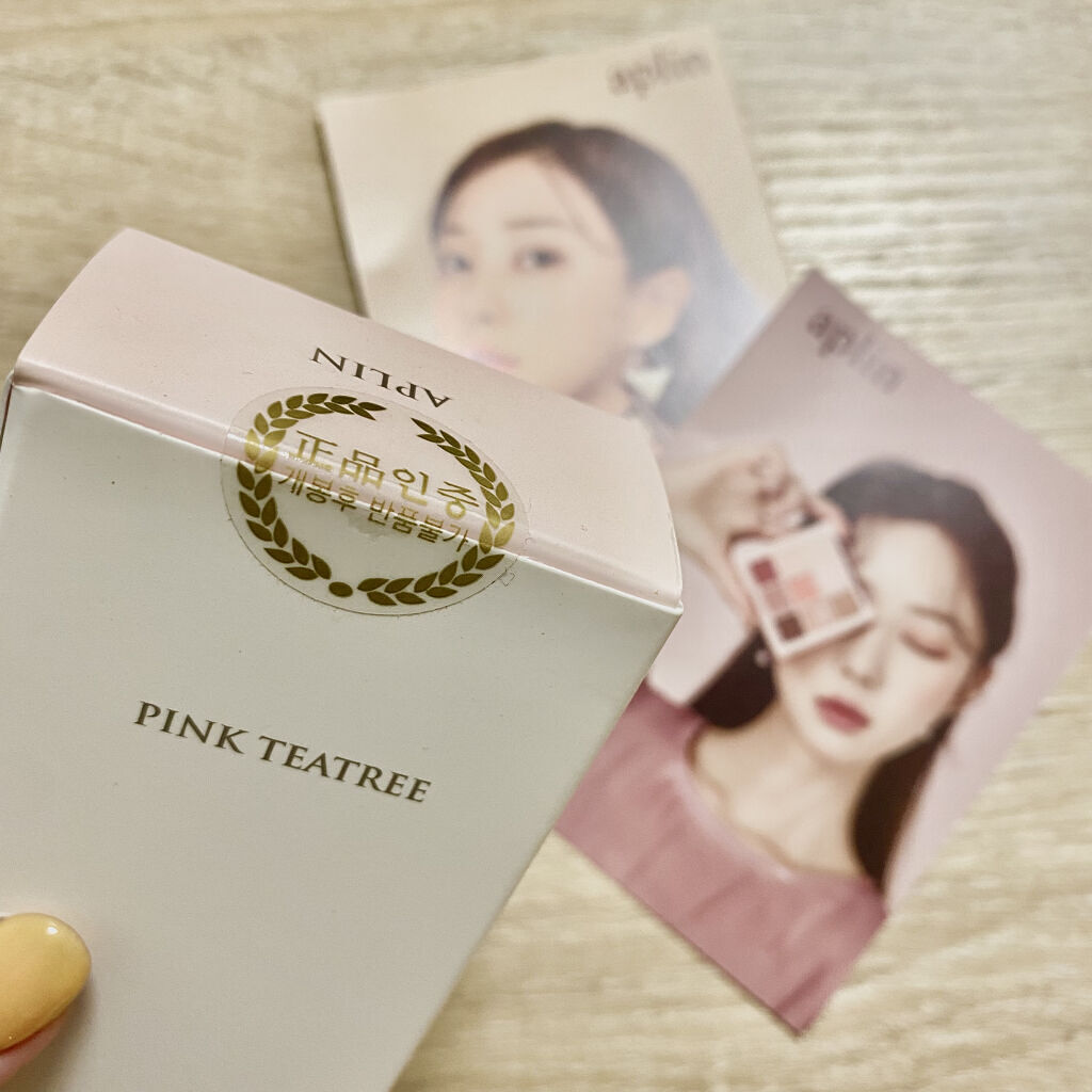 ピンクティーツリートナー/APLIN/化粧水を使ったクチコミ（3枚目）