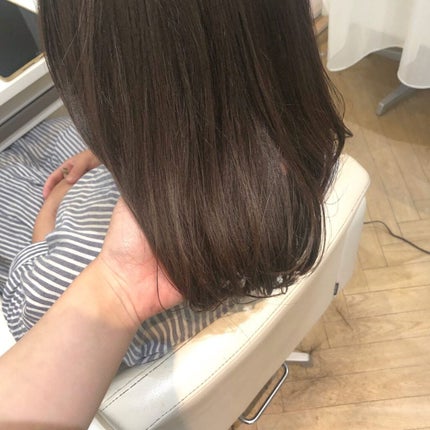 tsukasa✂︎ on LIPS 「濃いめの王道カラーグレージュ♡。名古屋の御器所にある美容室ma..」(2枚目)