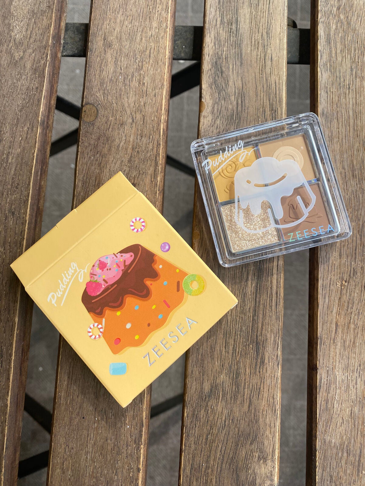 ZEESEAデザートコレクション4カラーアイシャドウパレット/ZEESEA/アイシャドウパレットを使ったクチコミ(1枚目)