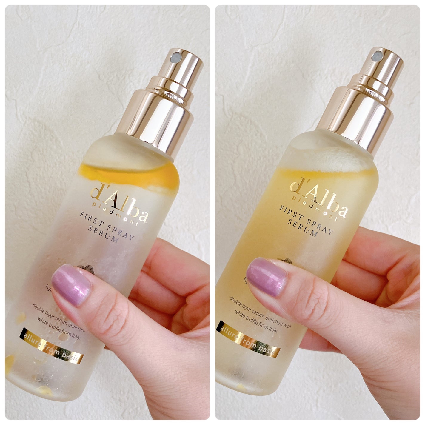 ダルバ ホワイトトリュフファーストスプレーセラム/ダルバ/ミスト状化粧水を使ったクチコミ(3枚目)
