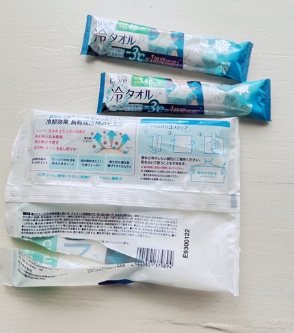 冷シート 冷タオル 無香性/ビオレ/ボディシートを使ったクチコミ(2枚目)