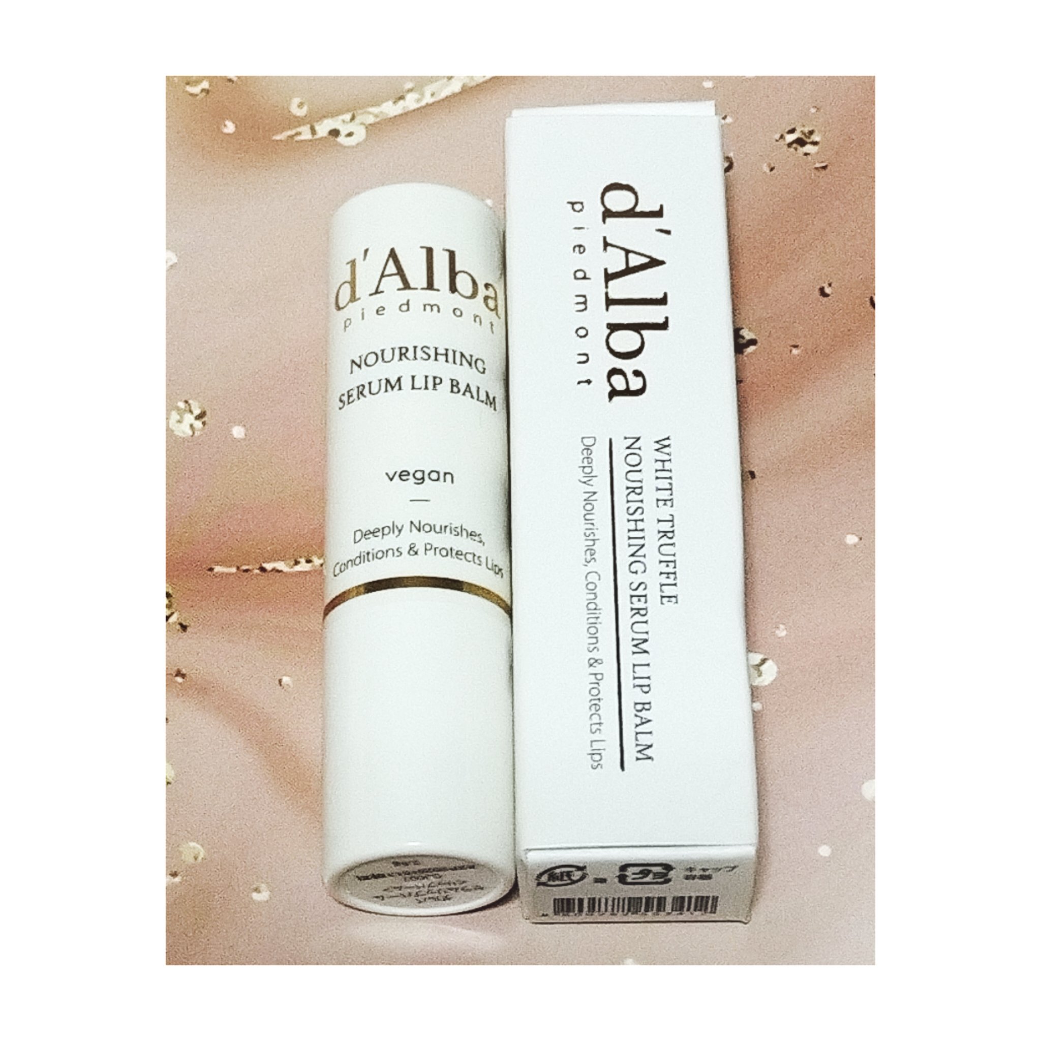 ホワイトトリュフナリシングセラムリップバーム/ダルバ/リップバームを使ったクチコミ（1枚目）