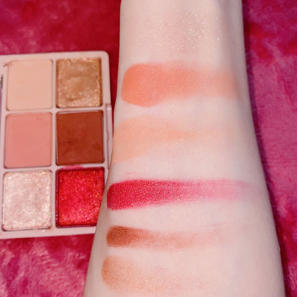 シャバンシャバンアイシャドウバーパレット/CORINGCO/アイシャドウパレットを使ったクチコミ(3枚目)