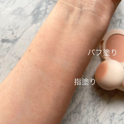 ピュアブラッシャー パフ付き/フォレンコス/パウダーチークを使ったクチコミ(4枚目)