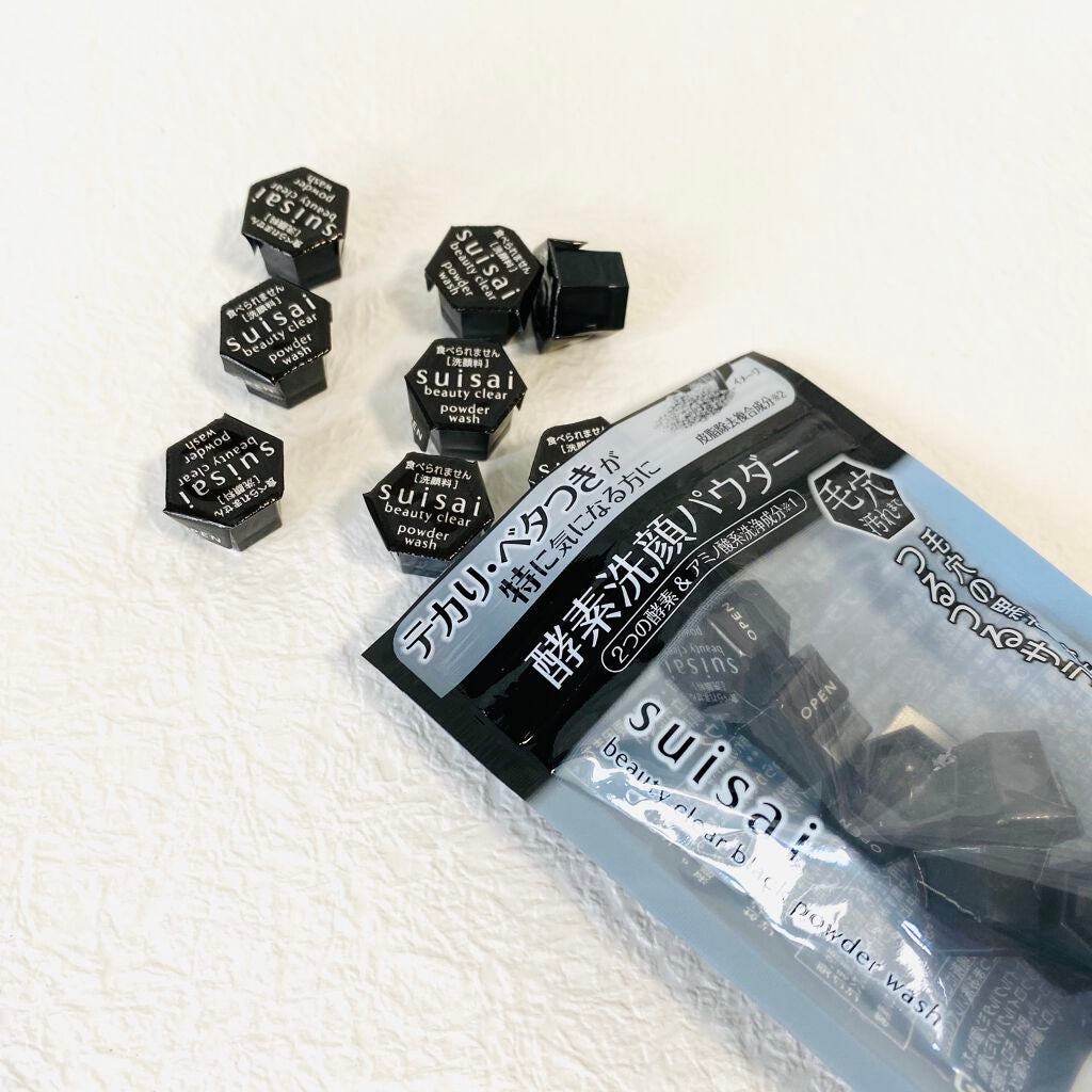 スイサイ ビューティクリア ブラック パウダーウォッシュ/suisai/洗顔パウダーを使ったクチコミ(2枚目)