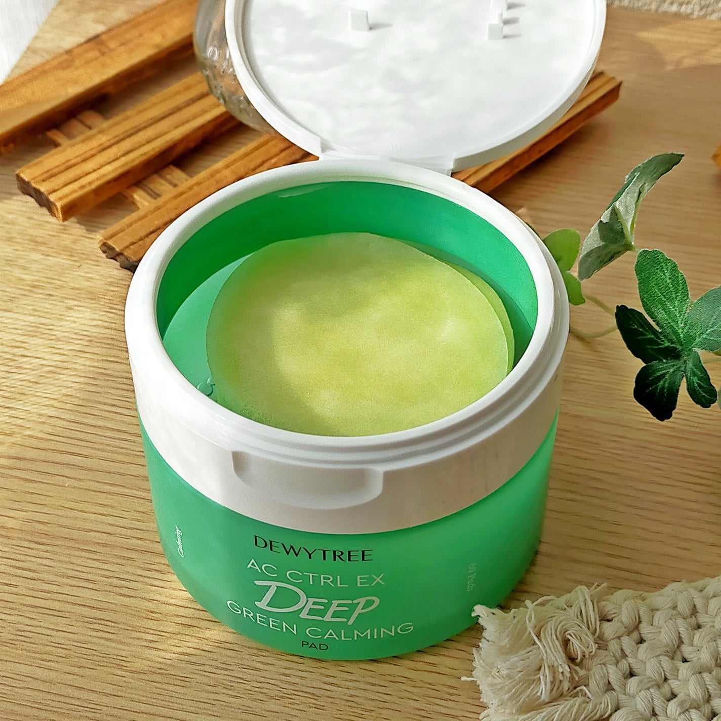 AC コントロール EX ディープ グリーン カーミング パッド 60枚入 /DEWYTREE/トナーパッドを使ったクチコミ(2枚目)