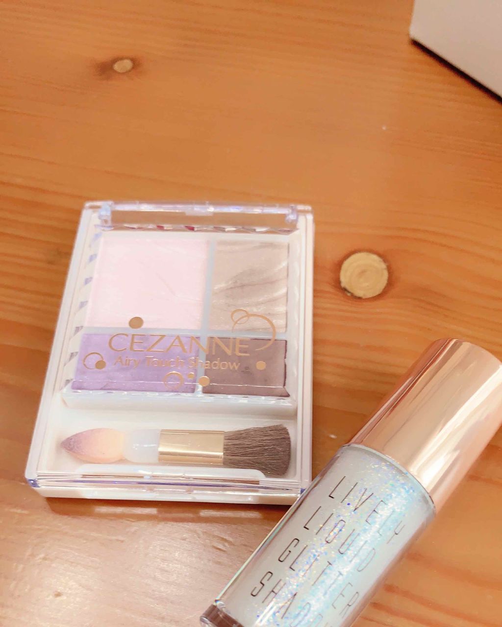 ライブリーリキッドグリッターシャドー/EGLIPS/グリッターを使ったクチコミ（1枚目）