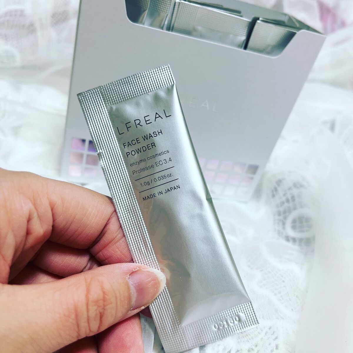 パウダーウォッシュ/LFREAL/洗顔パウダーを使ったクチコミ(3枚目)