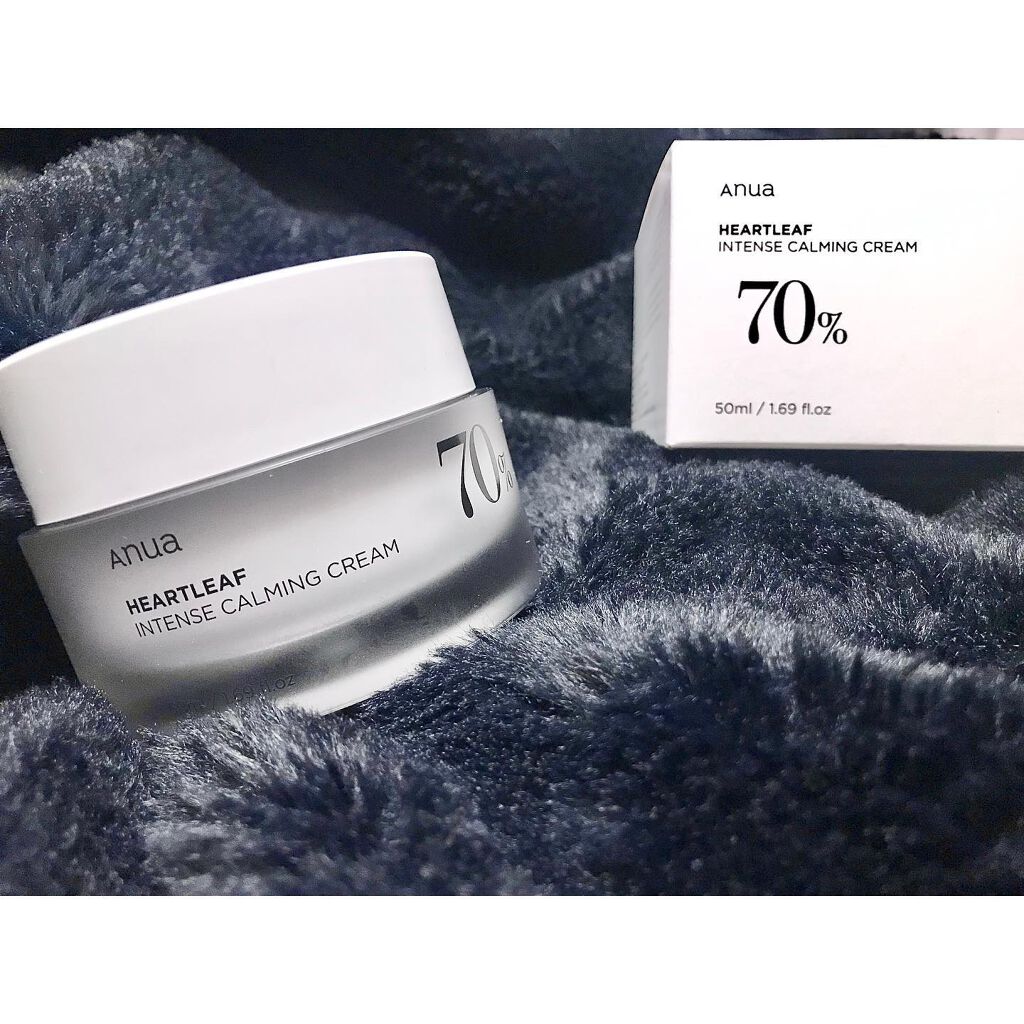 ドクダミ 70 インテンスカーミングクリーム/Anua/フェイスクリームを使ったクチコミ（1枚目）