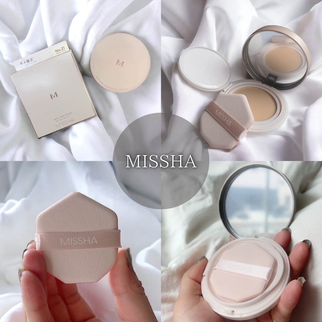 ミシャ M スキンフェイクバーム/MISSHA/クリーム・エマルジョンファンデーションを使ったクチコミ（2枚目）