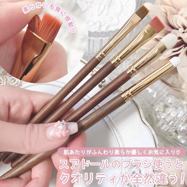 okhee Edge Eye Brush(NUN05)/SOOA DOR/メイクブラシを使ったクチコミ（2枚目）