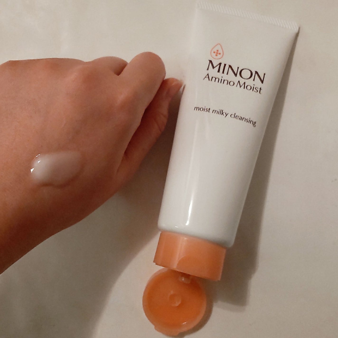 ミノン アミノモイスト モイストミルキィ クレンジング/ミノン/ミルククレンジングを使ったクチコミ(3枚目)