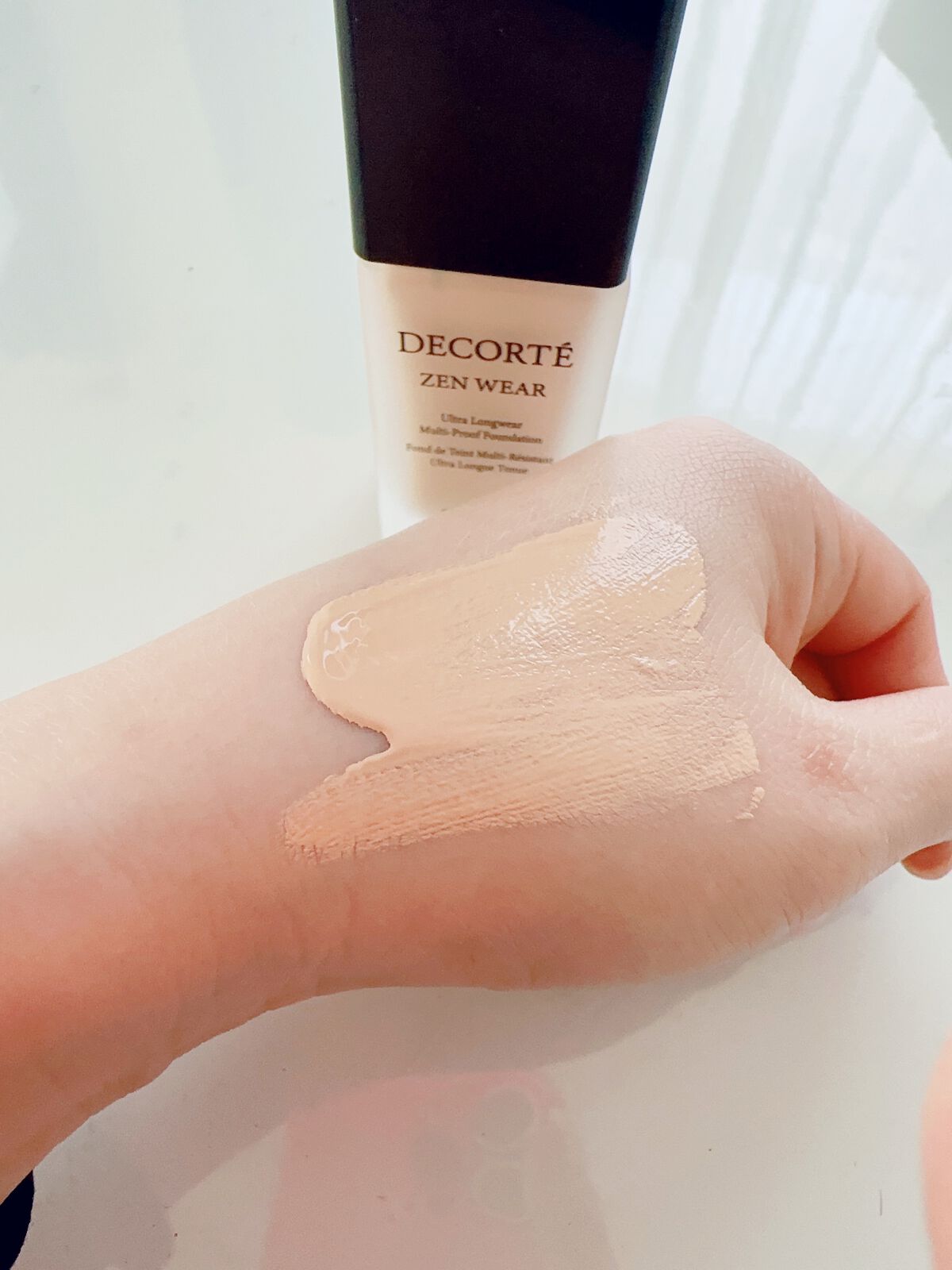 ゼン ウェア フルイド/DECORTÉ/リキッドファンデーションを使ったクチコミ（3枚目）