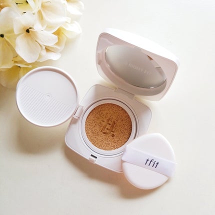 レイヤリングフィットカバークッションEX/TFIT/クッションファンデーションを使ったクチコミ(4枚目)