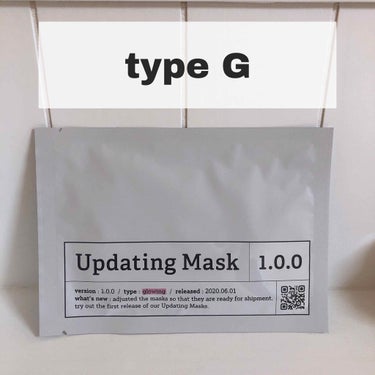 Updating Mask 1.0.0 5タイプセット 1セット5枚入り/meol/シートマスク・パックを使ったクチコミ（1枚目）