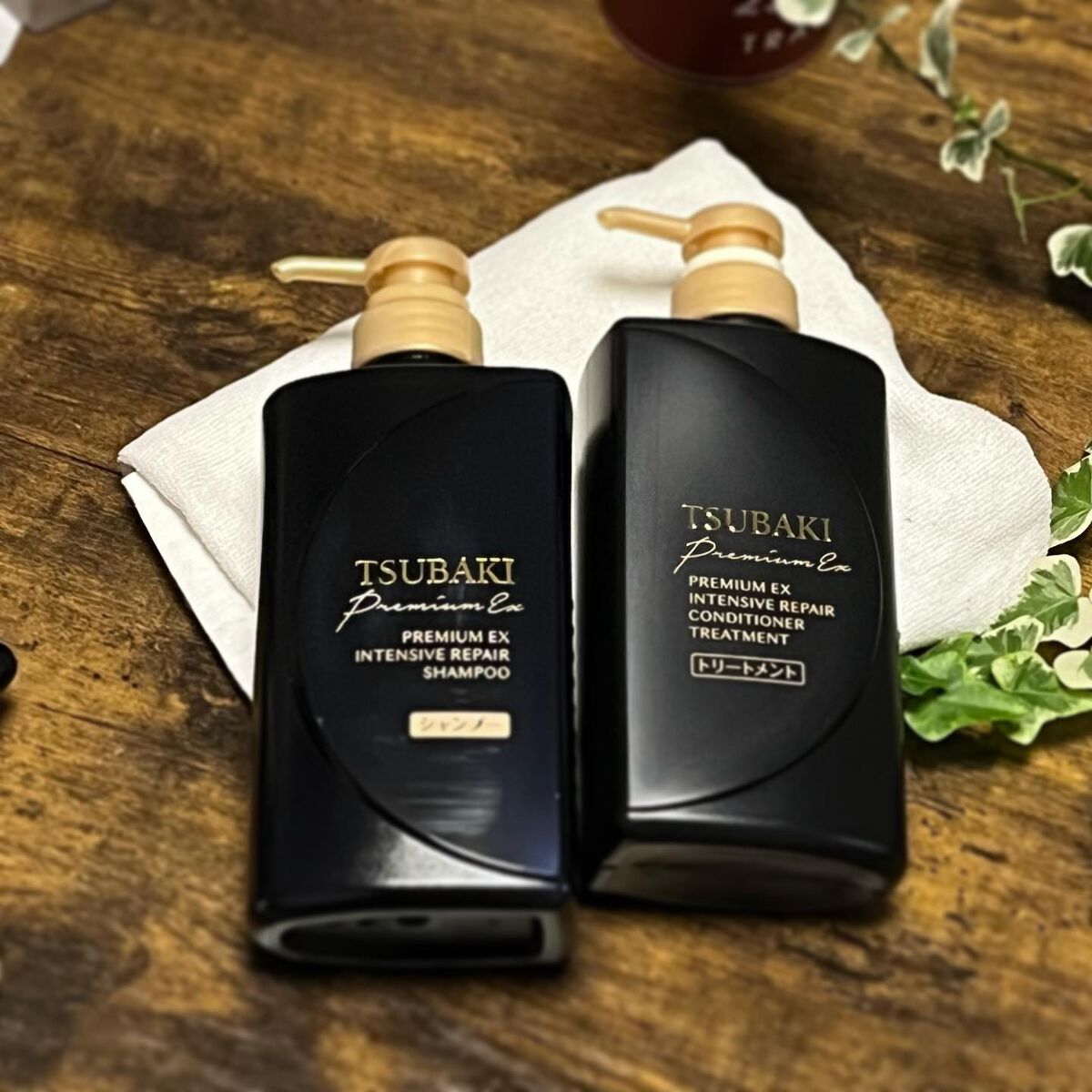 プレミアムEX インテンシブリペア <シャンプー>/コンディショナー<ヘアトリートメント> /TSUBAKI/市販シャンプーを使ったクチコミ(1枚目)