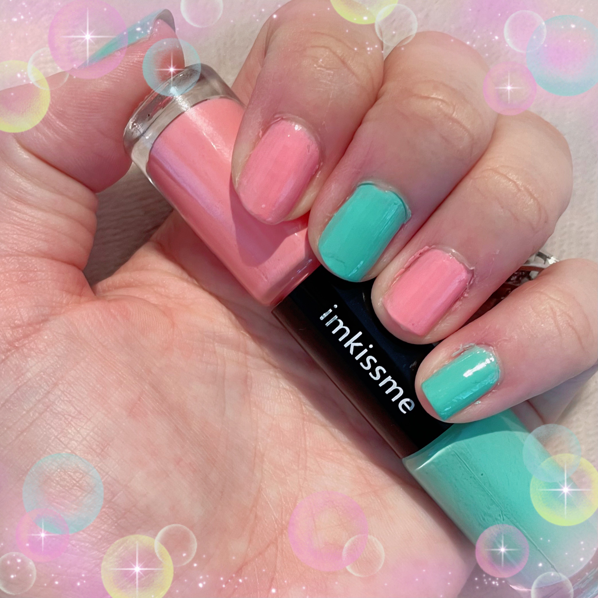 カラフルネイルズ/キャンメイク/マニキュアを使ったクチコミ（1枚目）