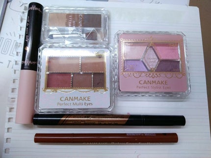 【旧品】パーフェクトスタイリストアイズ/キャンメイク/アイシャドウパレットを使ったクチコミ(3枚目)