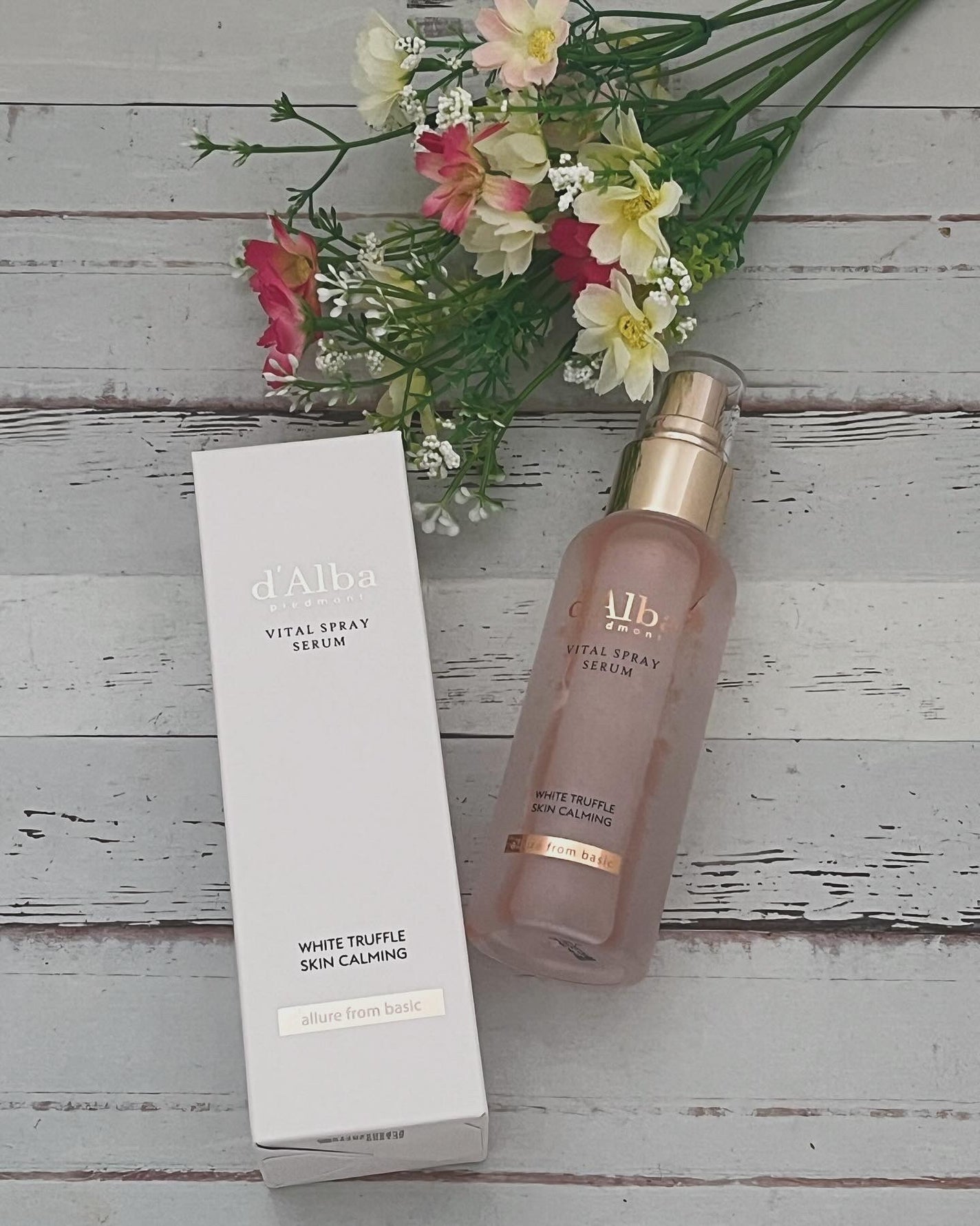 ダルバ ホワイトトリュフバイタルスプレーセラム/ダルバ/ミスト状化粧水を使ったクチコミ(1枚目)