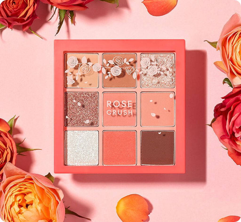 プレイカラーアイズ ローズクラッシュ/ETUDE/アイシャドウパレットを使ったクチコミ(1枚目)