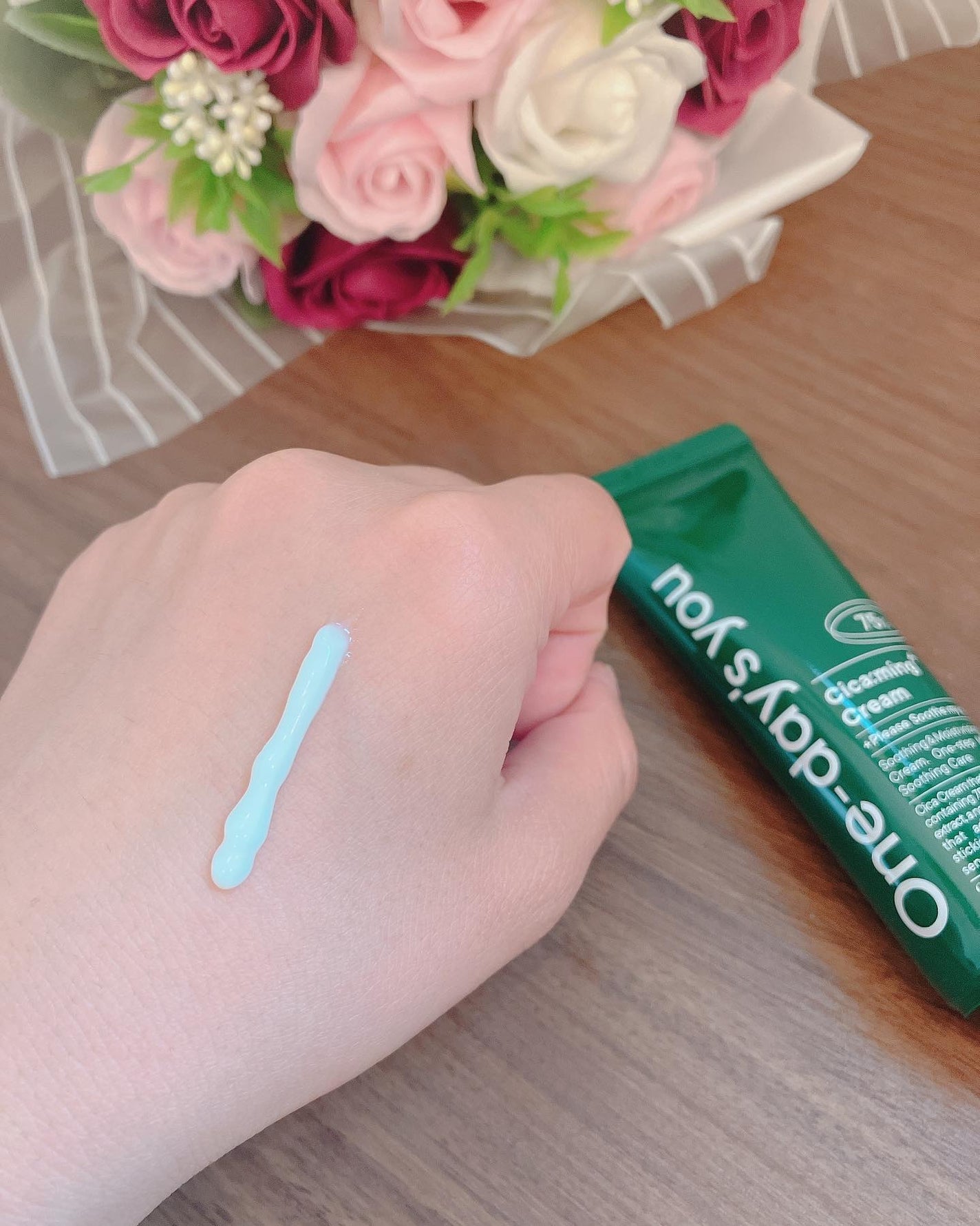 シカーミングクリーム /One-day's you/フェイスクリームを使ったクチコミ(3枚目)