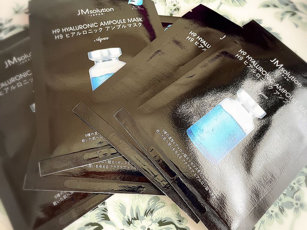 H9 ヒアルロニック アンプルマスク/JMsolution/シートマスク・パックを使ったクチコミ（2枚目）