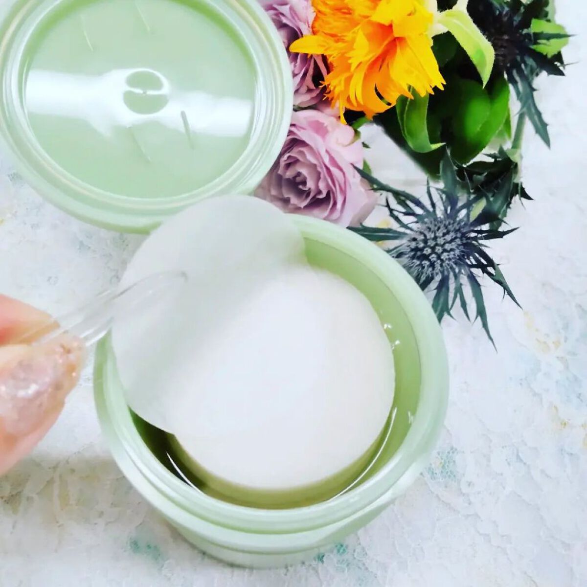 ドクダミ エッセンス カーミングポンプ/Abib /美容液を使ったクチコミ（2枚目）