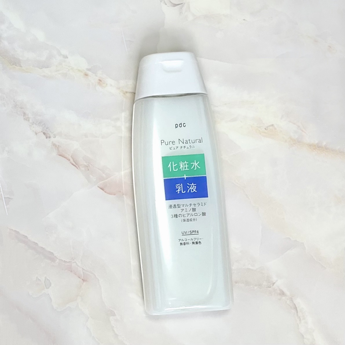 ピュア ナチュラル エッセンスローション ＵＶ/pdc/オールインワン化粧品を使ったクチコミ（1枚目）